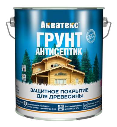 Грунт-антисептик Акватекс Рогнеда 2,7л