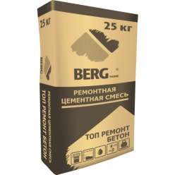 Ремонтная цементная смесь Топ Ремонт Бетон BERGhome 25кг