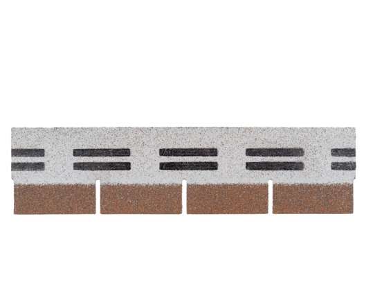 Фасадная плитка Хауберк баварский кирпич 11,9кг/м2 1000х250х3мм 2м2