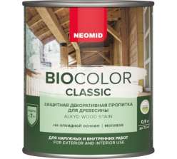 Защитная декоративная пропитка Неомид Bio Color Classic орегон 0,9л  