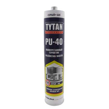 Герметик полиуретановый PU-40 Tytan Professional серый 310мл