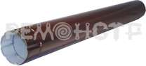 Труба водосточная 125/90мм длина 3м RAL 8017 коричневый шоколад металл