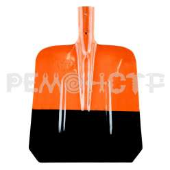 Лопата совковая рельсовая сталь S-22 Mawipro оранжево-черная