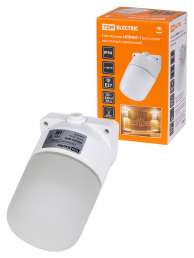 Светильник НПБ400-1 для сауны настенный наклонный IP54 60Вт белый