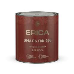 Эмаль ПФ-266 для пола ERICA светлый орех 2,6кг