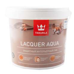 Лак интерьерный Tikkurila Euro Lacquer Aqua матовый 2,7л