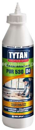 Клей полиуретановый для столярных работ D4 PUR530 TYTAN Professional 750мл