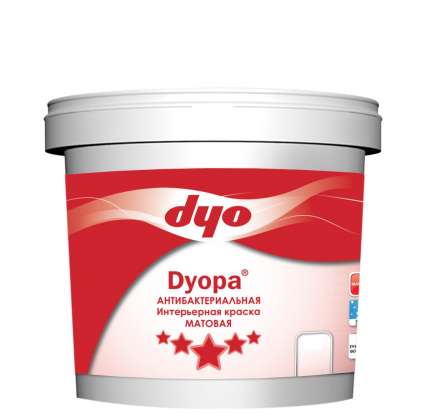 Краска интерьерная Dyopa DYO белая матовая 20кг