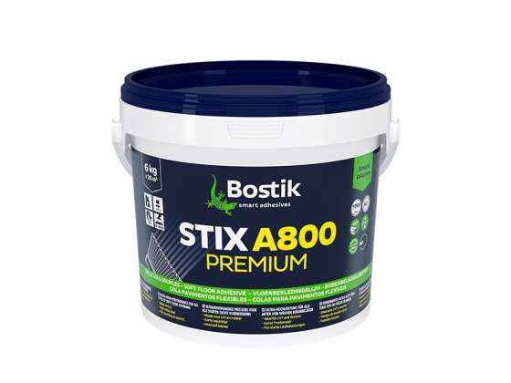 Клей для напольных покрытий STIX A800 PREMIUM BOSTIK 6кг