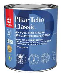 Эмаль акриловая для домов Tikkurila pika-teho База C 0,9л