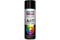Краска аэрозольная Tytan Professional черная матовая RAL 9004 400мл 
