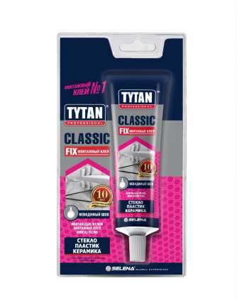 Клей монтажный Classic Fix Tytan Professional прозрачный 100мл