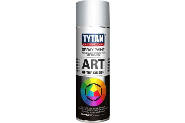 Краска аэрозольная Tytan Professional матовая белая RAL 9003 400мл 