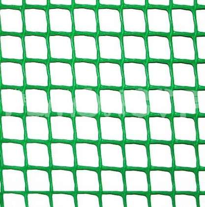 Сетка для птичников ячейка 13х15мм 1х20м зеленая Протект