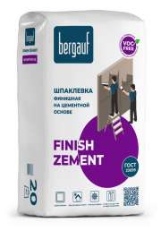 Шпатлевка цементная финишная Bergauf Finish Zement 20кг