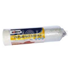 Укрывная пленка полиэтилен с малярной лентой UNIBOB 2,7х20м 10мкм 