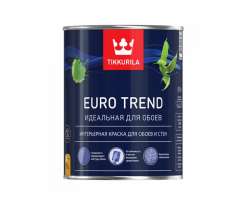Краска Tikkurila Euro Trend белая База А 0,9л