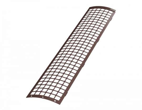 Решетка желоба защитная 0,6м коричневый VERAT 
