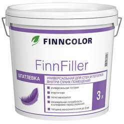 Шпатлевка финишная Finncolor FINNFILLER 3л