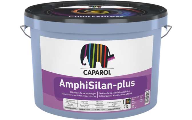 Краска фасадная силоксановая Caparol AmphiSilan-Plus  белая База 1 10л