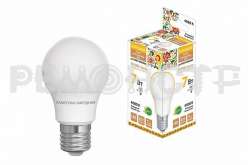 Лампа светодиодная НЛ-LED-A55-7 Вт-230 В-4000 К–E27 55x98мм Народная 
